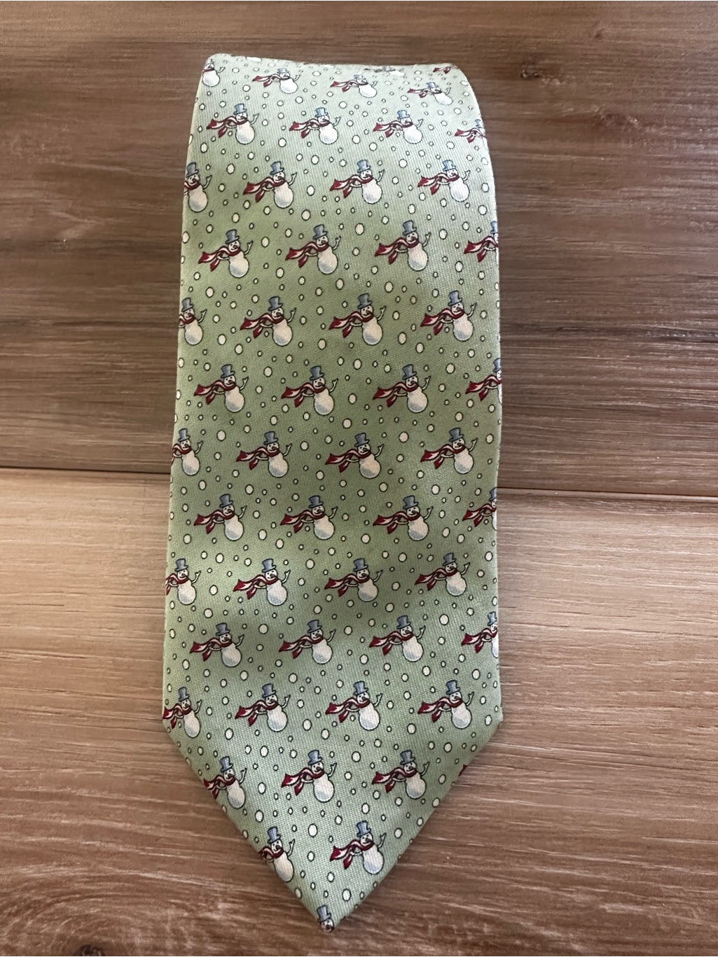 Vineyard Vines Snowman Silk Tie